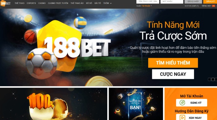 Giới thiệu nhà cái 188bet