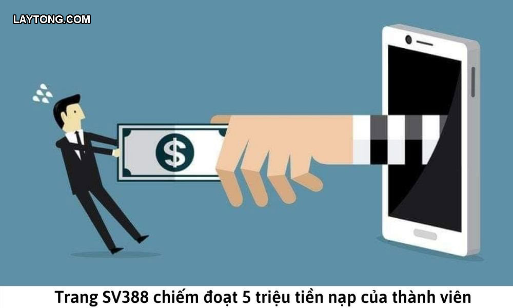 Tin đồn SV388 lừa đảo chiếm đoạt 5 triệu đồng